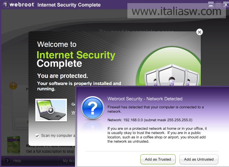 webroot complete internet security free trial