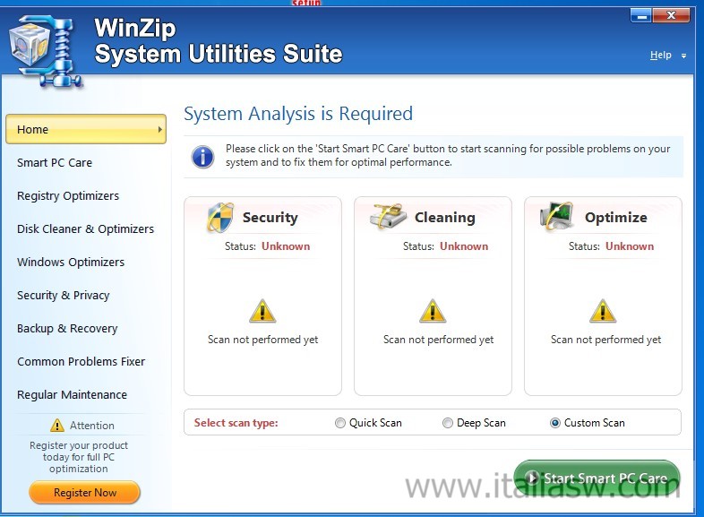 WinZip System Utilities Suite 3.19.1.6 for apple instal