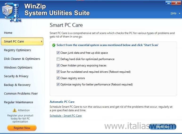 WinZip System Utilities Suite 3.19.0.80 download the new