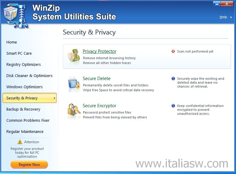 winzip system utilities suite 2