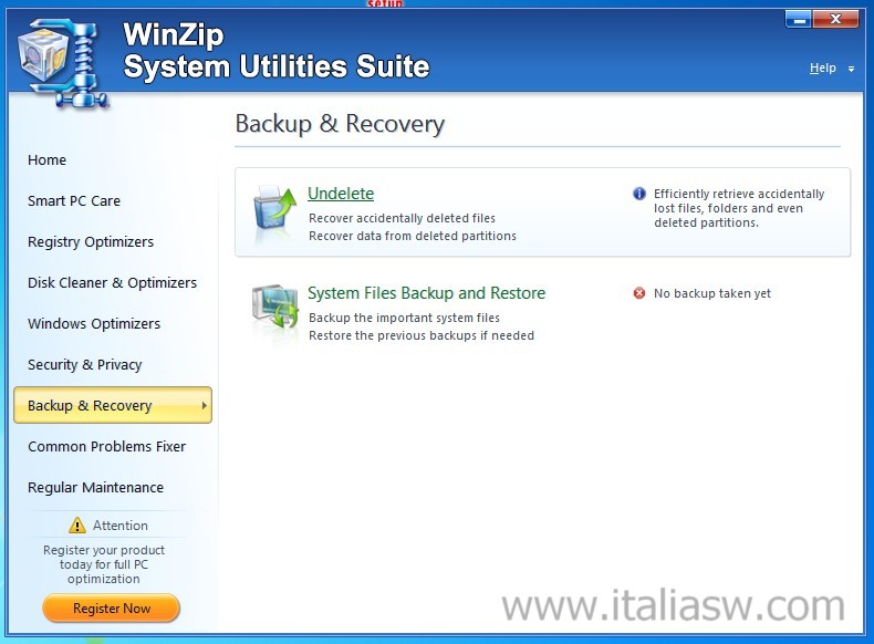 WinZip System Utilities Suite 3.19.0.80 free downloads