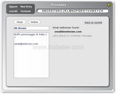 FlexaDex - Invio Email