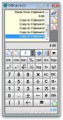 esbcalc - sostituto alla calcolatrice di vista