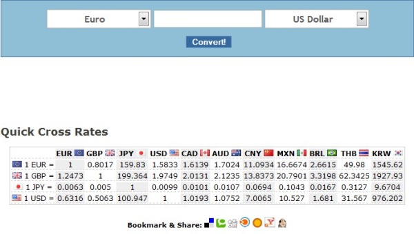 xurrency - convertire di valuta