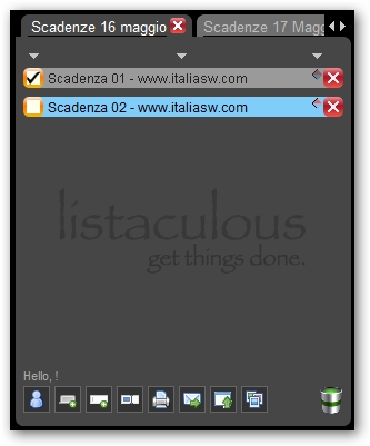 listacolous - screenshot