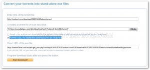 torrent2exe - inserimento - 03