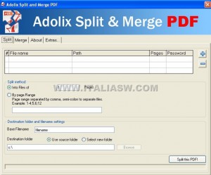 Adolix Split and Merge PDF