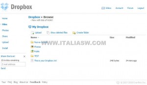 Dropbox - Online