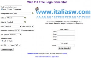 Web 2.0 Free Logo Generator