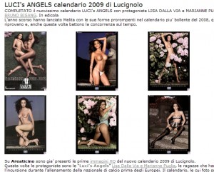 Calendario Lucignolo 2009