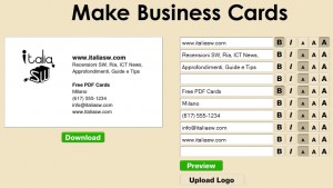 Make Business Cards