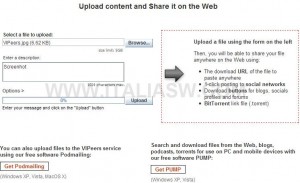VIPeers - Upload