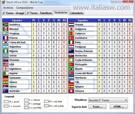 Screenshot - Programma Mondiali - 02