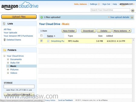 Screenshot - Amazon Cloud Drive Cloud Player - 04