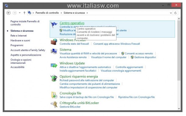 Windows 8 segnalazione errori - 03